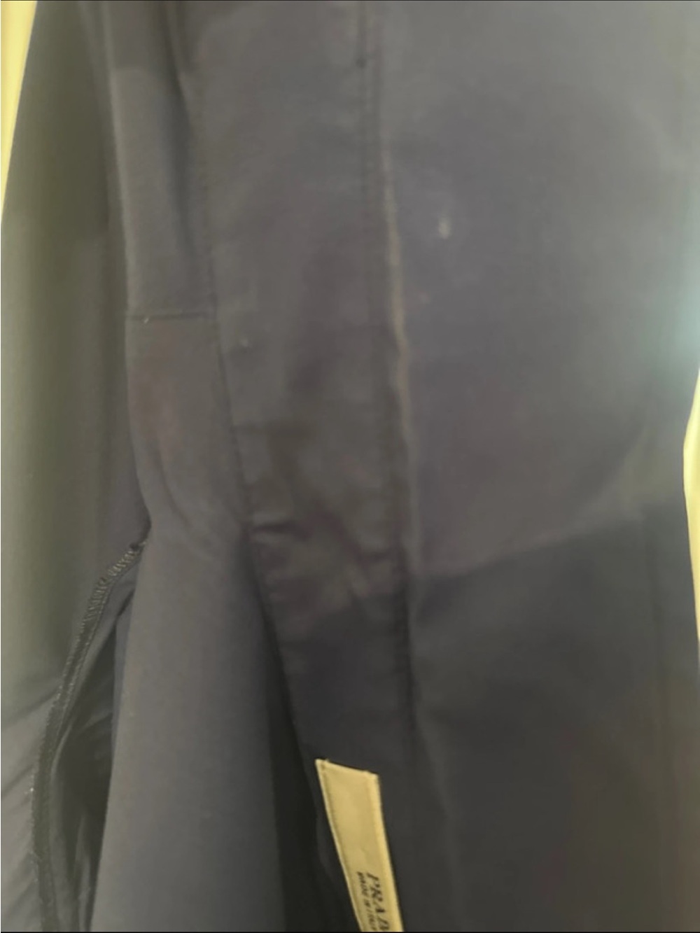 PRADA 3/4 Twilight Blue Shirt - Picture 14 of 14